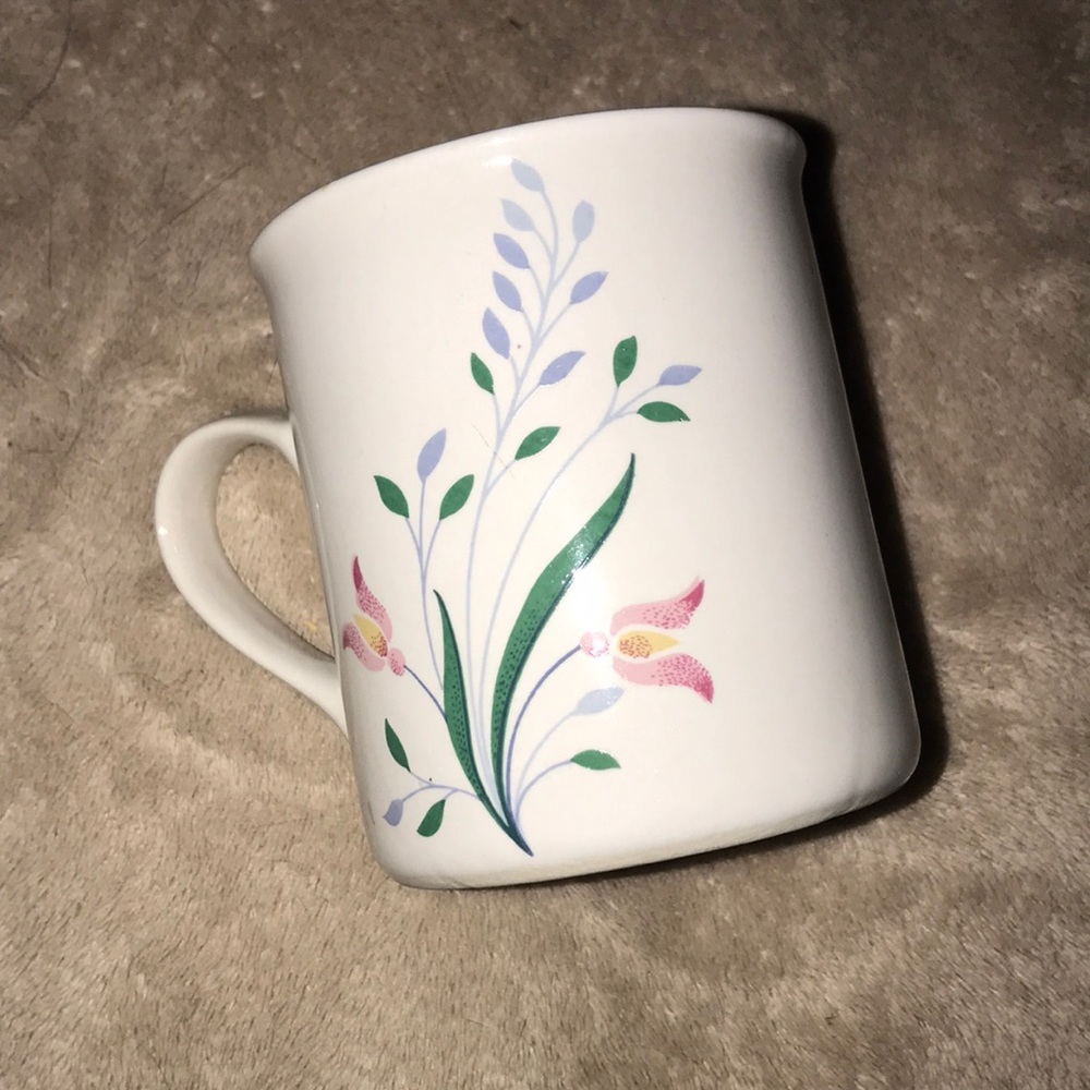 Summer garden mug floral print by excel